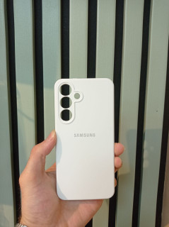 کاور مدل سیلیکونی اصلی مناسب برای گوشی موبایل سامسونگ Galaxy S25 FE